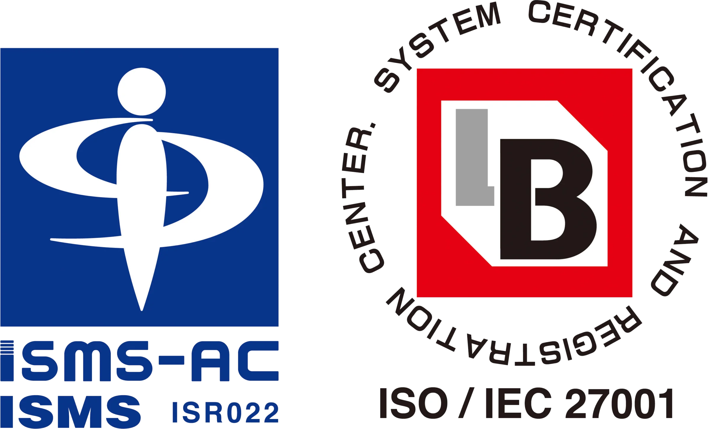 ISMS・ISO/IEC 27001 認証取得済み