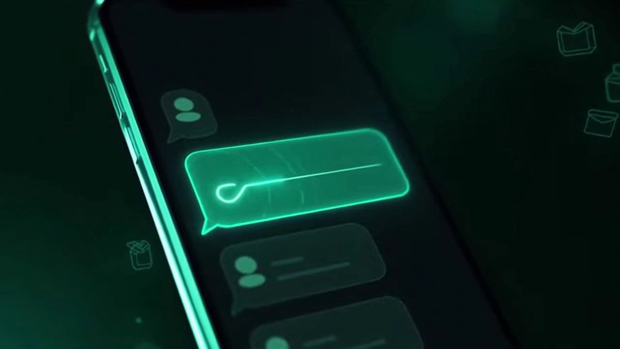 スミッシング（SMS詐欺）対策訓練のイメージ